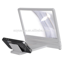 Hot Selling Products 3 vezes Mobile Phone Screen Magnifier Celular 3D Cell Telefone Magnifier tela ampliada